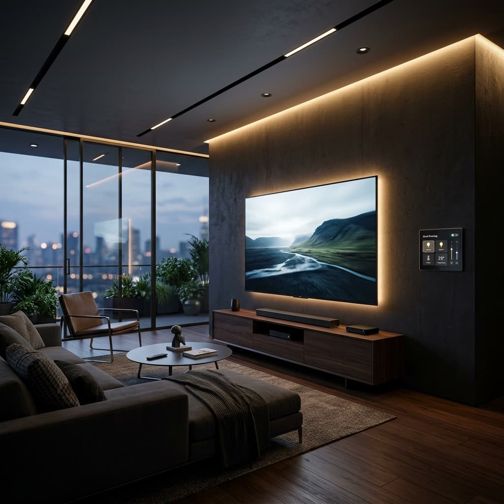 Casa inteligente con automatización